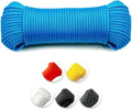 High Tensile Paracord Type III Parachute Cord Reflective Paracord Rope Tactical Paracord for Camping, Survival, Gear Repair & DIY (Blue, 98 Ft)