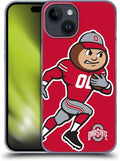 Head Case Designs Officially Licensed Ohio State University Mascot Oversized Football Graphics Hard Back Case Compatible with Apple iPhone 15