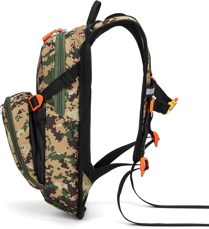 Kids Hydration Backpack, Water Hiking Backpack for Boys or Girls with 1.5L Reservoir Bladder