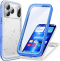 Cozycase TOP Waterproof Case for iPhone 17 Pro Max - Military Heavy Duty 360 Shockproof Full Body with Screen Camera Protector Double IP68 Water Dust Drop Proof Hard Rugged 17PM Front Back Slim Cover