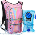 Hydration Pack, Water Backpack with 3L Hydration Bladder Lightweight Insulation, Festival Essential, Rave Hydration Backpack, Hydropack Backpack for Rave, Hiking, Biking, Festival Gear