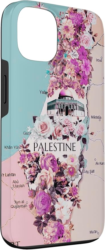 Palestine Map Palestine Map Case for iPhone 13