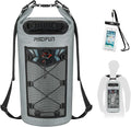 Piscifun Dry Bag, Waterproof Floating Backpack 10L/20L/30L/40L with Waterproof Phone Case for Boating, Kayaking, Fishing