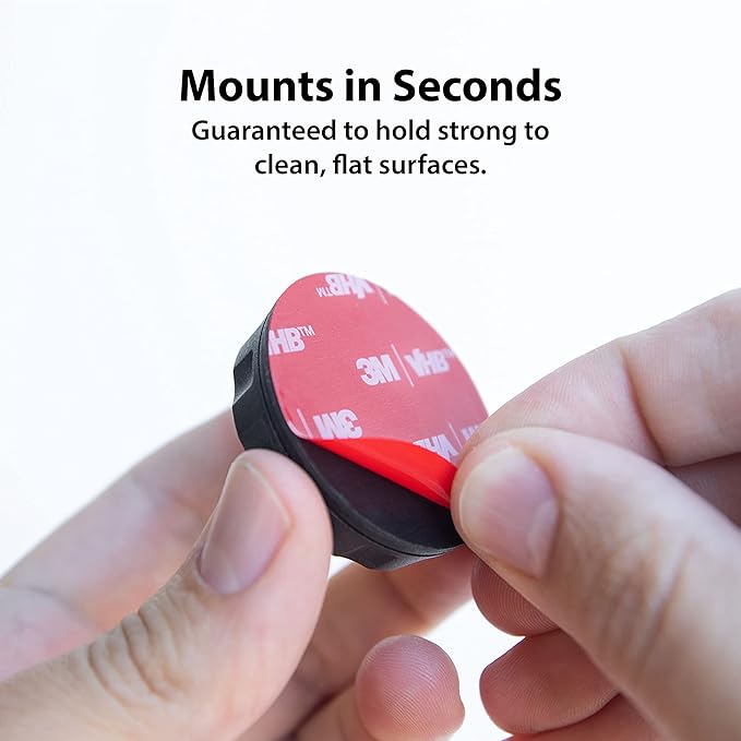 Elevation Lab AirTag Adhesive Mount - TagVault™ - The Original Waterproof AirTag Stick-On Holder | 3M VHB, Indestructible, Screw-On Design, Find Your Bike, Car, & More