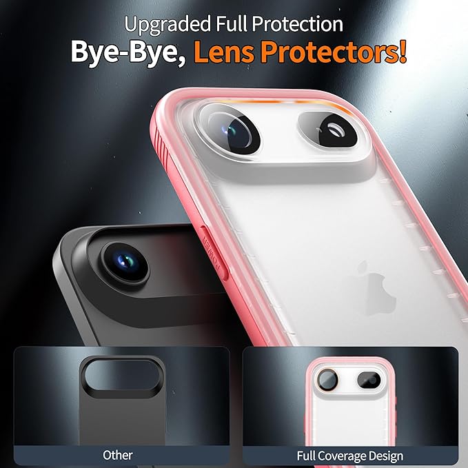 Cozycase TOP Waterproof Case for iPhone Air - Military Heavy Duty 360 Shockproof Full Body with Screen Camera Protector Double IP68 Water Dust Drop Proof Hard Rugged Tough Front Back Slim Cover