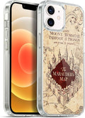 Head Case Designs Officially Licensed Harry Potter The Marauder's Map Prisoner of Azkaban II Gel Case [Military Grade] Compatible with Apple iPhone 12 / iPhone 12 Pro and Compatible with MagSafe