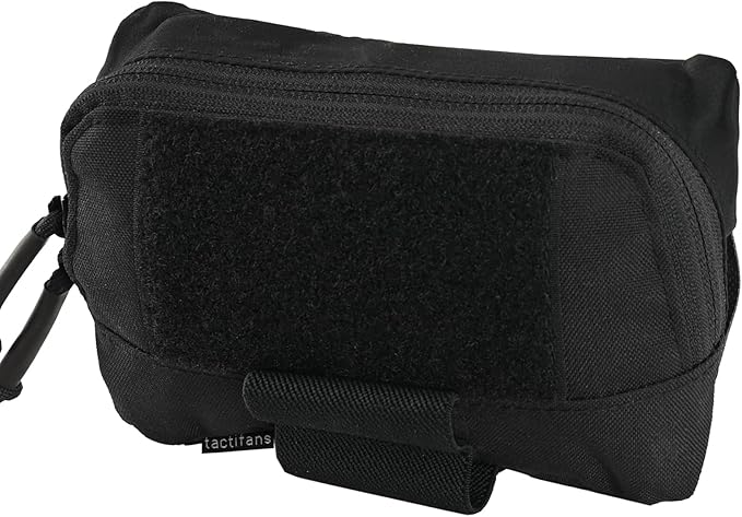 Tactical Molle Admin Pouch Chest Rig Small Molle Chest Pouch Utility MOLLE/Belt Pouch Tactical Vest Pouch Storage Organizer Panel for Tactical Vest 1.75'' Belt Molle Platform