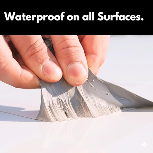 HSS RV Sealant Tape with MicroSealant - Waterproof Commercial Roofing Tape for Roof and RV Repair - UV- & Weatherproof - White - 4 inch x 50 ft.
