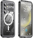 for Samsung Galaxy S24+ Plus Waterproof Case, [Fit for Magsafe] [IP68 Water Proof] [Built-in Screen Protector], Magnetic Heavy Duty Military Grade Rugged Phone Case for S 24+ Plus 6.7", Black