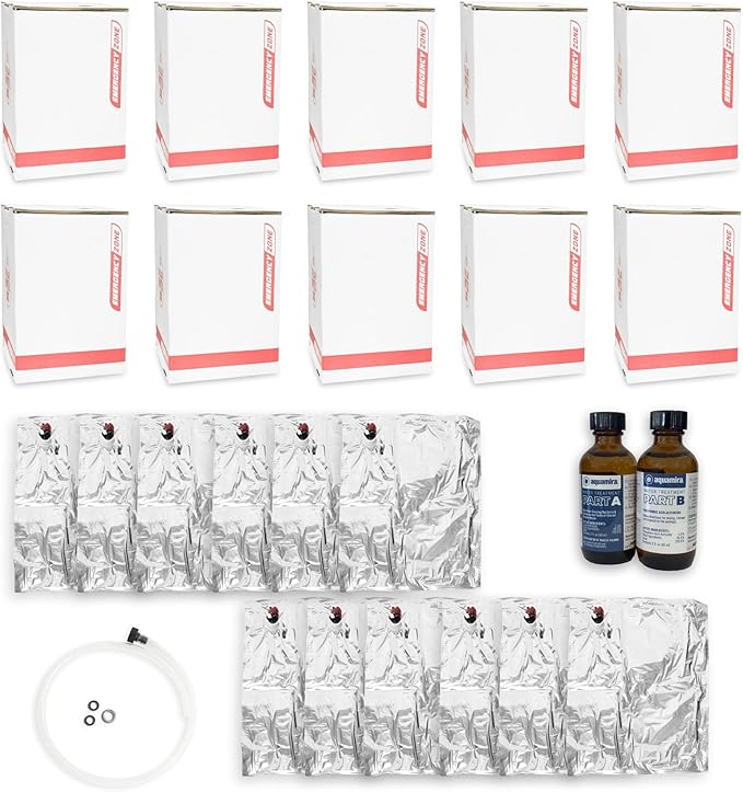 Emergency Zone 50-Gallon Home Water Storage/Treatment Kit