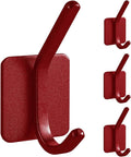 Paoli Heavy Duty Self Adhesive Hooks - Sturdy self Adhesive Hooks for Home, School and Office Easy to fit and Remove,with a Maximum Load Capacity of 30lb (4 PC).