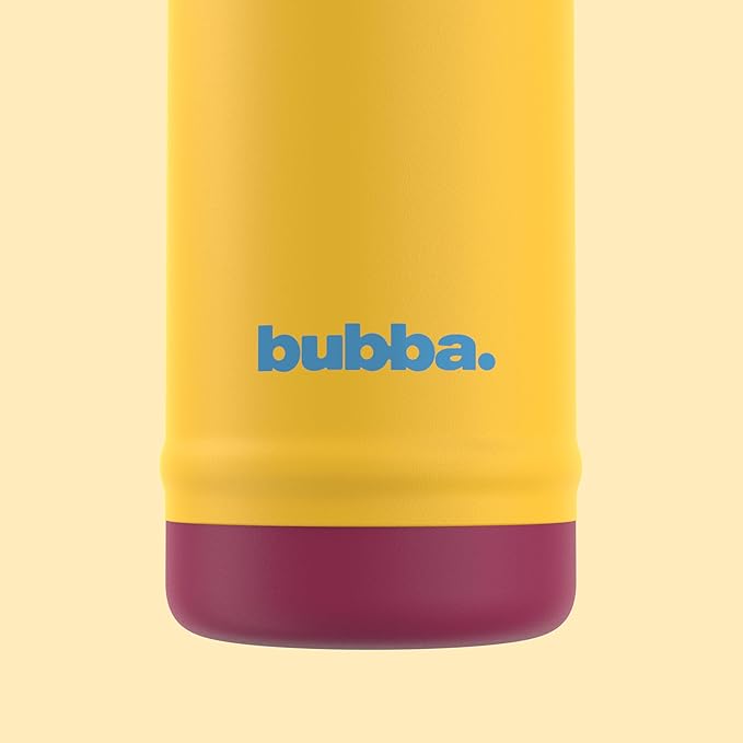 bubba 24 oz Dualsip Insulated Stainless Steel Water Bottle with Straw - Reusable, Leakproof, Lightweight, Dishwasher Safe, Lead-Free and BPA-Free, Spirit Week