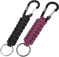 EOTW Paracord Keychain for Men Women Paracord Carabiner Backpack Keychain with Aluminum Clip for Camping Hiking Outdoor Gear