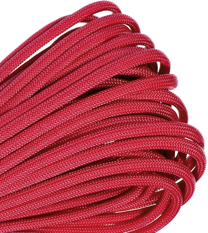 Paracord Planet Solid Color 550lb Paracord – 7 Strand Type III Nylon Cord for Indoor and Outdoor Tasks – Fuchsia (1,000 ft)