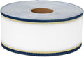 Lawn Chair USA Replacement Lawn Chair Webbing - Webbing for Lawn Chairs, Beach and Camping. UV-Resistant Webbing Strap Made with Durable Polypropylene (3" x 550', St. Augustine White)