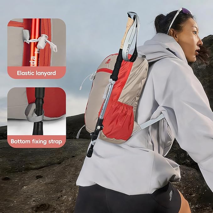Seektop 20L Ultra Lightweight Small Hiking Backpack, Water-Resistant Packable Daypack for Hiking Travel Men Women
