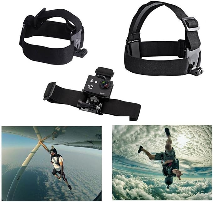 Navitech 18-in-1 Action Camera Accessories Combo Kit with EVA Case Compatible with Sony HDR-AS100V | HDR-AS10 | HDR-AS100VR | AZ1VR Action Cam Mini with Wi-Fi