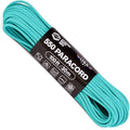 Atwood Rope MFG 550 Paracord 100 Feet 7-Strand Core Nylon Parachute Cord Outside Survival Gear Made in USA | Lanyards, Bracelets, Handle Wraps, Keychain (Teal)
