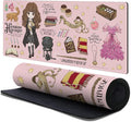 Head Case Designs Officially Licensed Harry Potter Hermione Pattern Graphics 37.4 x 15.75 x 0.16 inches (900 x 400 mm) - XL Gaming Office Desk PC Keyboard Mouse Mat Pad