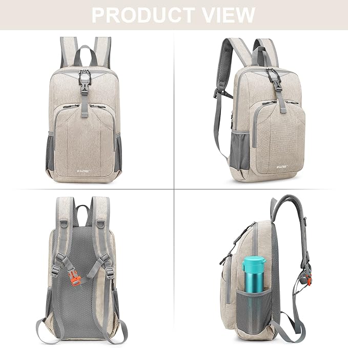 G4Free Mini 10L Hiking Daypack Small Hiking Backpack Cycling Compact Shoulder Backpack Outdoor for Men Women
