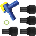 Bite Valve Replacement Mouthpiece Fit for Hydration Pack Bladder Water Backpack and Most Brands(4-Pack), with Shutoff Valve and Tube O-Ring