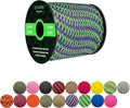 Paracord 325lb Diameter 2.7mm - 5 Strand Parachute Spool Cord - 100ft 200ft,Paracord for Camping,Hiking,Fishing,Outdoor and DIY