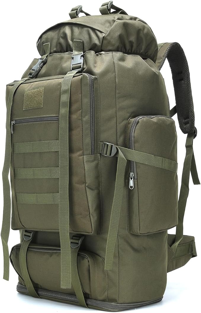 Hiking Backpack for Men 70L/100L Camping Backpack Military Rucksack Molle 3 Days Assault Pack for Climbing | Camping Backpack, 3 Days Assault Pack, for Climbing