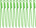 Paracord Keychain Paracord Bag Charm 12pcs Braided Nylon Rope Keychain Cord for Bag Purse Backpack Handbag