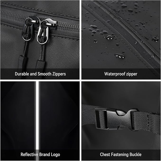 Motorcycle Backpack, Motorcycle Backpacks for Men and women, Waterproof Motorcycle Backpacks, Helmet Bag Bookbag for riding, Large