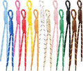 Paracord Keychain Bag Charms, 13Pcs Colorful Braided Paracord Rope Keychain Bag Charms, Backpack Purse Handbag Decoration Accessories for Outdoor Travel & Gift Giving