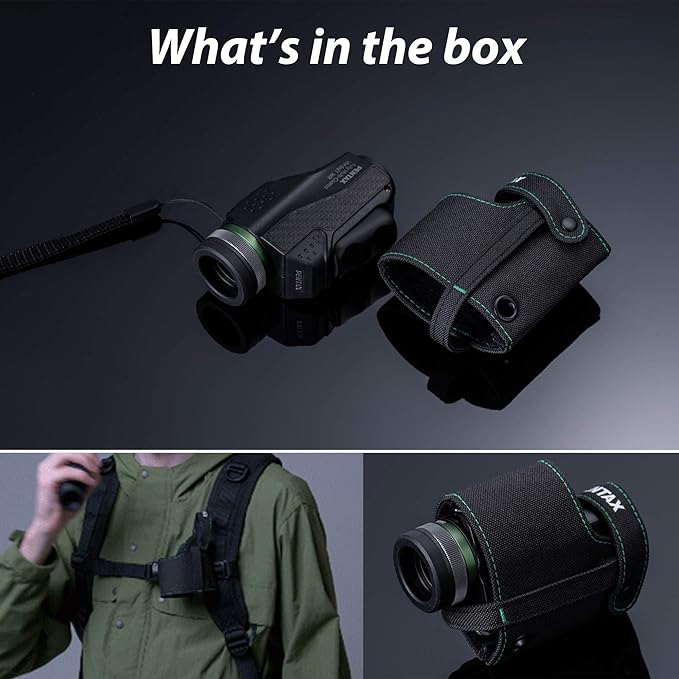 PENTAX Monocular VM 6x21 WP Easy to use with just one hand.Universal design that is ergonomically easy to operate. Bright and clear view with high contrast and excellent optical performance.Waterproof