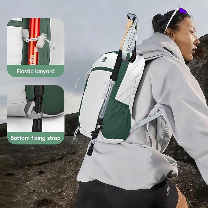 Seektop 20L Ultra Lightweight Small Hiking Backpack, Water-Resistant Packable Daypack for Hiking Travel Men Women