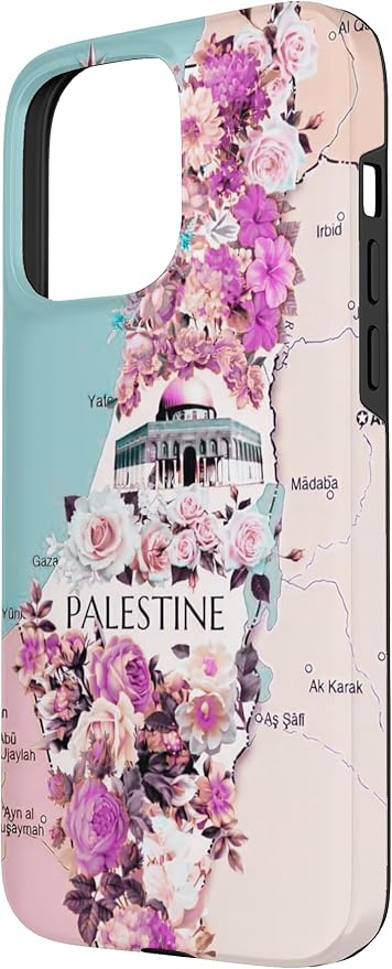 Palestine Map Palestine Map Case for iPhone 15 Pro Max
