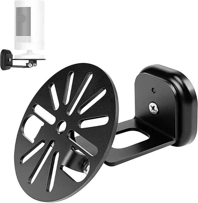 Universal Magnetic Security Camera Mount - 360° Rotation & Tilt -Damage Free Indoor Outdoor Holder fits for Enfy,Tplink,Blink,Wyze,Google Nest,Ring for Metal Surface in Curise,Garage,Carport,Workshop