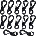 Mini Carabiner Clips with Metal Spring Wiregate Hook and Little Eye Hole for Keychain Backpack Clasps