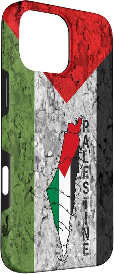 Kufiya PALESTINE Keffiyeh flag, Palestinian Map pattern Case for iPhone 16 Pro Max