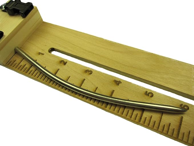 Jig Pro Shop 550 Type III Paracord FID, Lacing, Stitching Needles by Jig Pro Shop (6" Curved Stainless Steel)