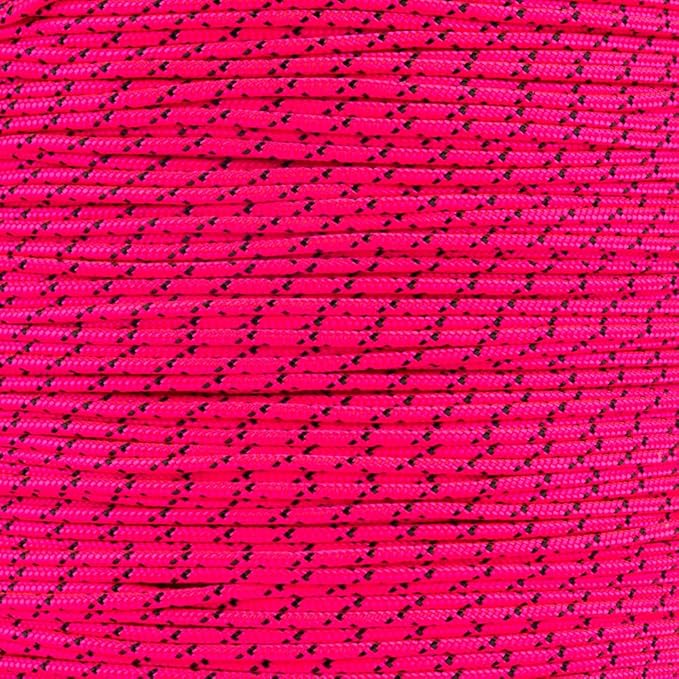 Paracord Planet 325lb Paracord – 3 Strand Type II Commercial Grade Parachute Cord for Hiking, Camping, and Crafting