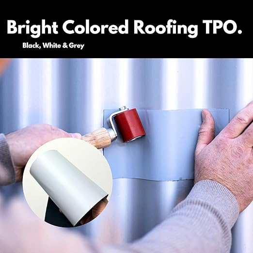 HSS Sealant Tape with MicroSealant - Waterproof Commercial Roofing Tape for Roof and RV Repair - UV- & Weatherproof - Grey - 4 inch x 50 feet