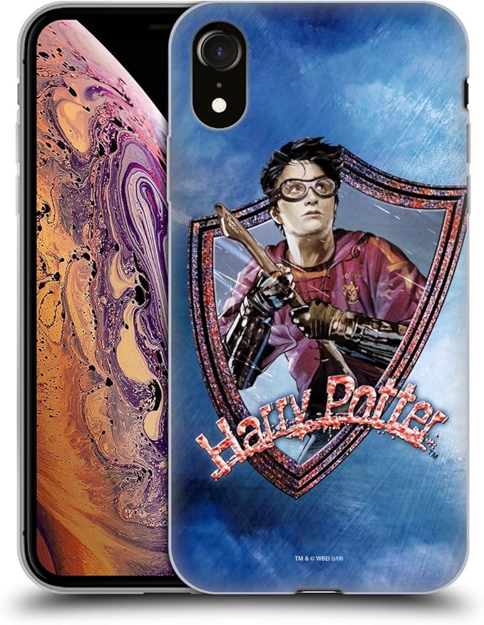 Head Case Designs Officially Licensed Harry Potter Quidditch 2 Prisoner of Azkaban II Gel Case [Military Grade Protection] Compatible with Apple iPhone XR