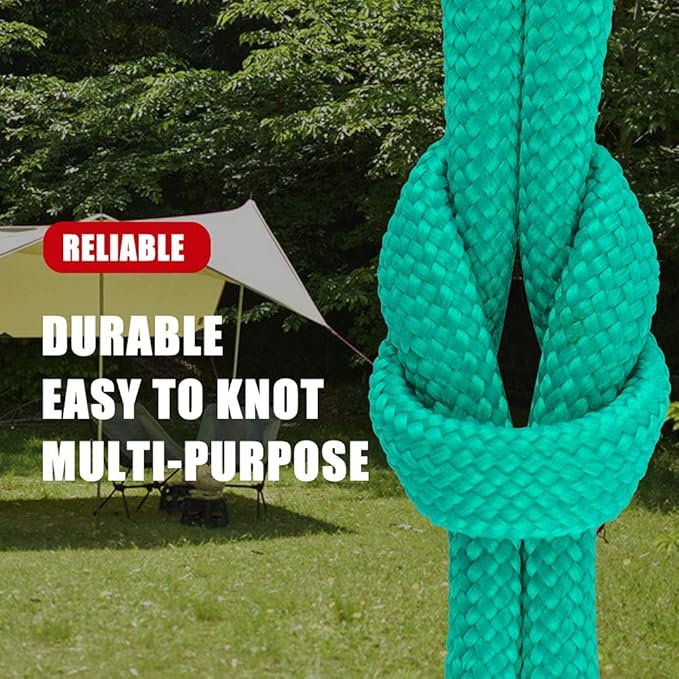 WEREWOLVES 650lb Paracord/Parachute Cord - 9 Strand Paracord Rope - 100', 200' Spools of Parachute Cord, Type III Paracord for Camping, Survival