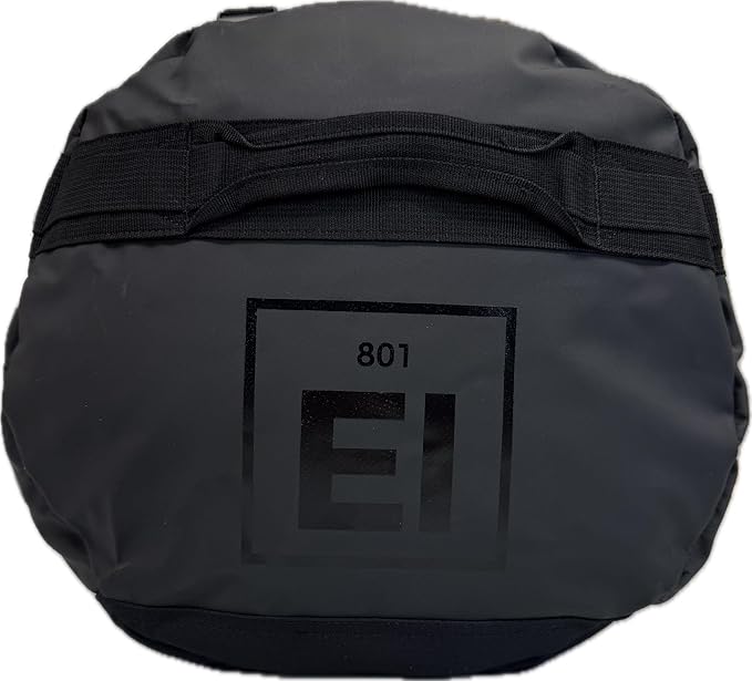 Element Equipment Trailhead Duffel Bag Shoulder Straps Waterproof Black/Black Large