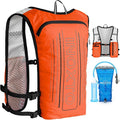 INOXTO Running Hydration Vest Backpack,Lightweight Insulated Pack with 1.5L Water Bladder Bag Daypack for Hiking Trail Running Cycling Race Marathon for Women Men