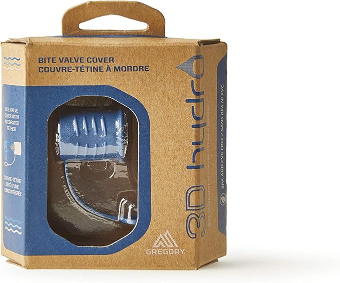 Gregory Bite Valve Cover For Day Hiking/Backpacking Hydration Water Reservoir/Bladder, Optic Blue