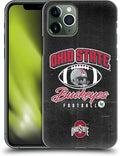 Head Case Designs Officially Licensed Ohio State University Vintage Football Graphics Hard Back Case Compatible with Apple iPhone 11 Pro