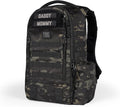 Tactical Baby Gear Daypack Tactical Diaper Bag Backpack for Dads - MOLLE compatible, Built-in Changing Mat, Stroller Straps (Multicam Black 4th Gen)