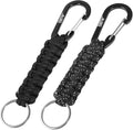 EOTW Paracord Keychain for Men Women Paracord Carabiner Backpack Keychain with Aluminum Clip for Camping Hiking Outdoor Gear