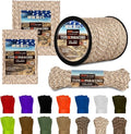 HERCULES Type III Paracord 550 Paracord Rope Parachute Cord, 50' Camo for Survival Rope, Survival Cord