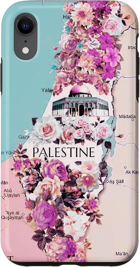 Palestine Map Palestine Map Case for iPhone XR