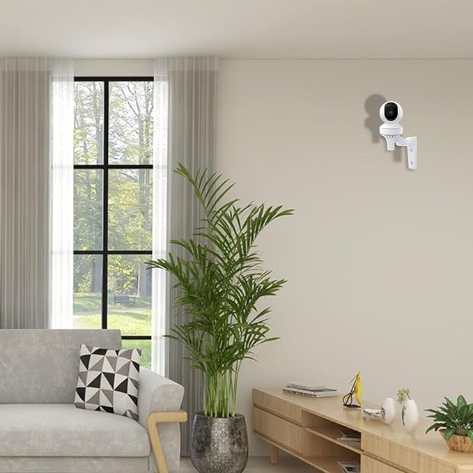 2 Pack Wall Mount Compatible with Reolink E1/E1 Pro Camera, Adjustable Wall Mount Bracket Indoor and Outdoor Security Mount 180 Degree with 1/4 inch Thread(Camera is NOT Included)